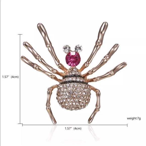 🆕 ‼️LAST ONE‼️SPIDER BROOCH - Picture 3 of 4